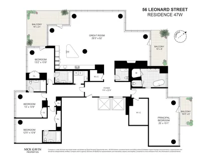 $17,500,000 | 56 Leonard Street, Unit 47WEST | TriBeCa