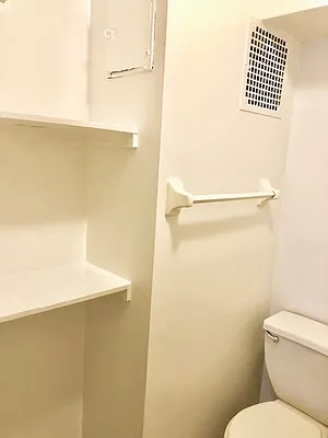 344 East 61st Street, Unit 12 Manhattan, NY 10065 - Photo 7 of 10 a bathroom with a shower and a toilet
