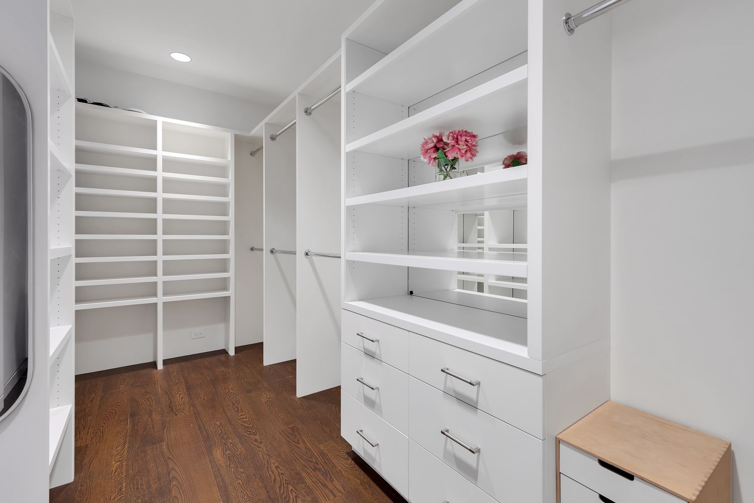 42 West 71st Street Manhattan, NY 10023 - Photo 17 of 35 a view of walk in closet with empty racks