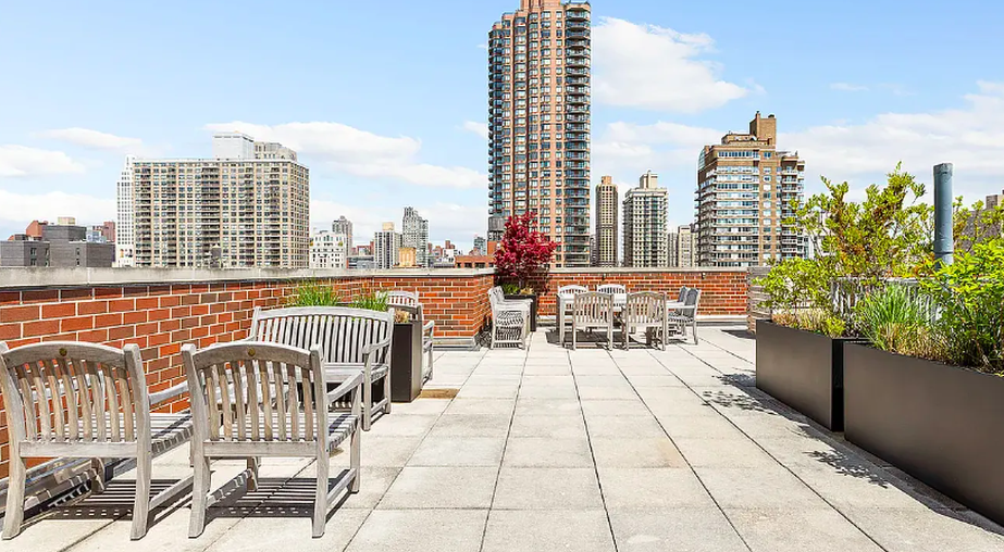 363 East 76th Street, Unit 7C Manhattan, NY 10021 - Photo 15 of 19 a view of balcony with seating space