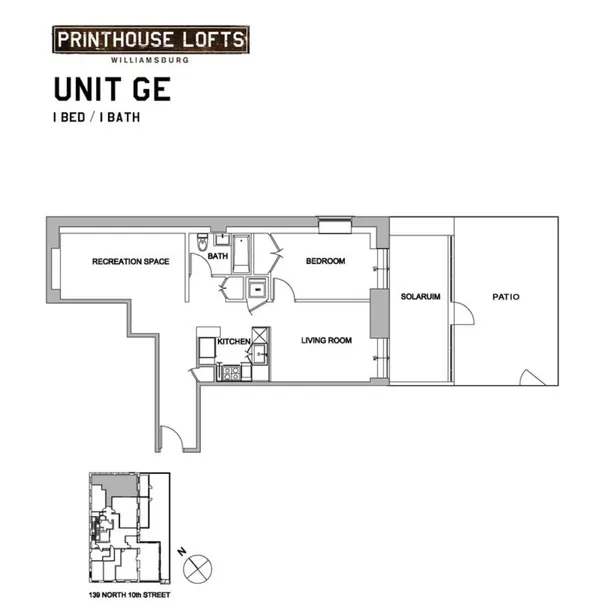 $7,500 | 139 North 10th Street, Unit GE | Williamsburg