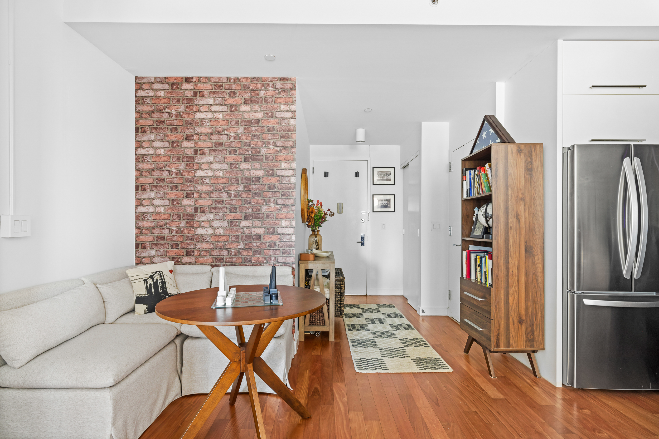 100 Jay Street, Unit 12K Brooklyn, NY 11201 - Photo 8 of 14 a work place with a desk and chair