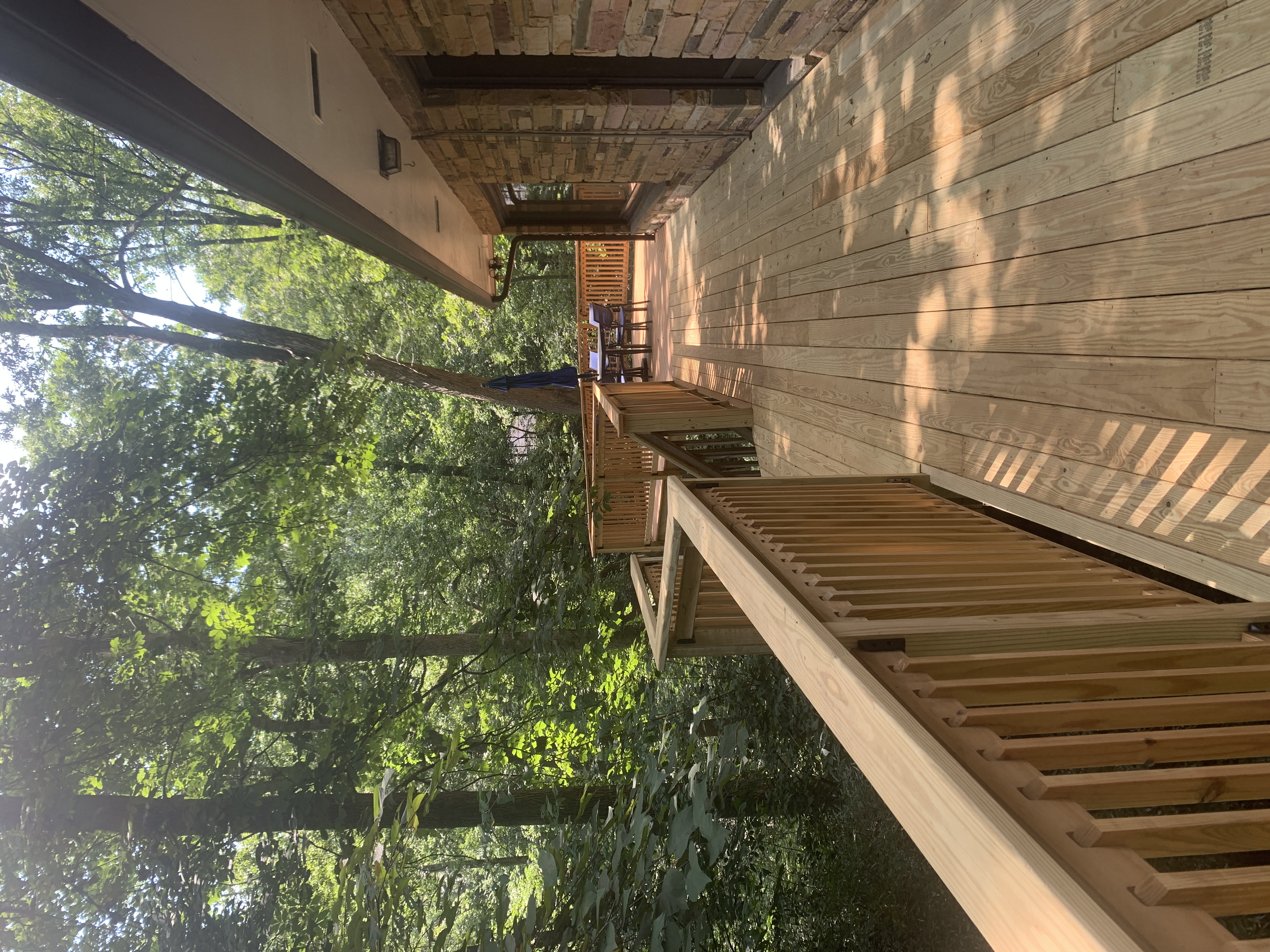 3046 Powder Mill Road Hyattsville, MD 20783 - Photo 3 of 3 a view of balcony with wooden floor and outdoor space