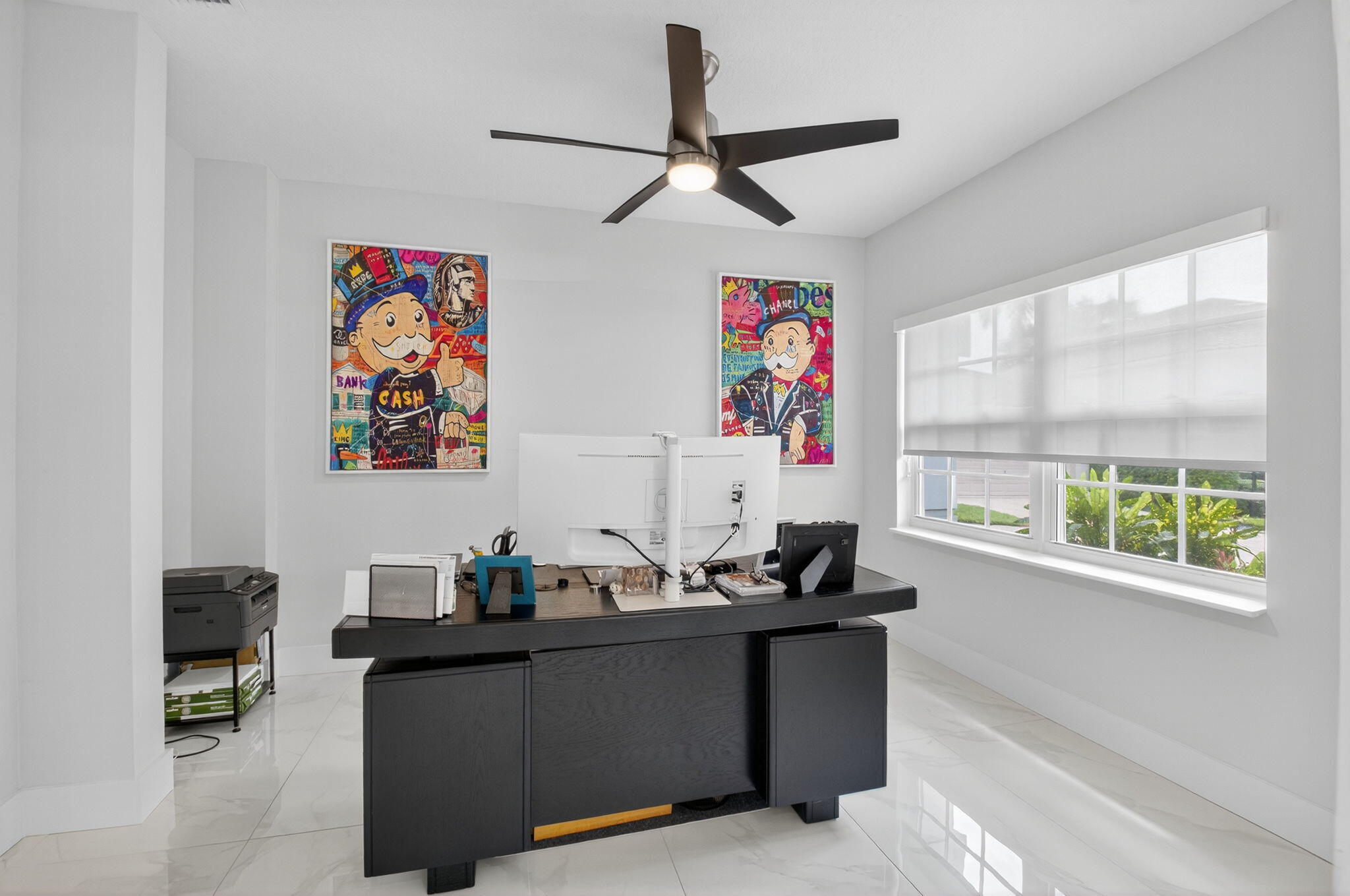 6529 Somerset Circle Boca Raton, FL 33496 - Photo 8 of 75 a living room with furniture a flat screen tv and a window