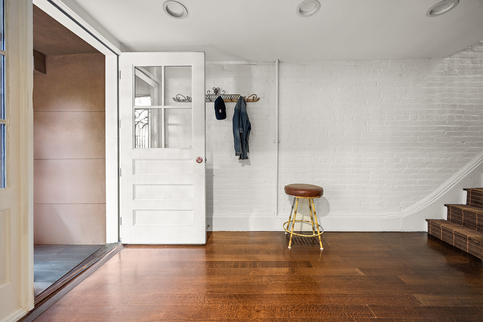 54 Cheever Place Brooklyn, NY 11231 - Photo 10 of 25 a view of a room with wooden floor and a cabinet