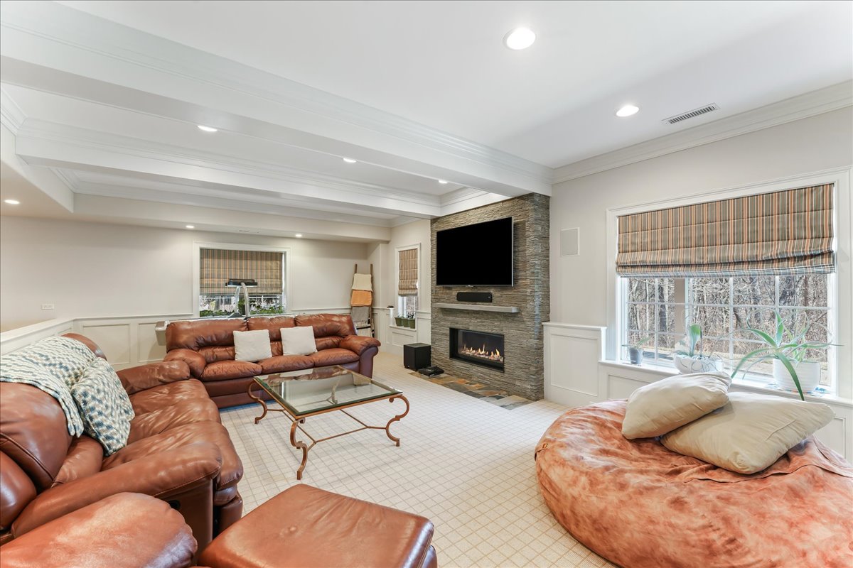 248 Valley Ridge Road Haverford, PA 19041 - Photo 37 of 44 a living room with furniture and a flat screen tv