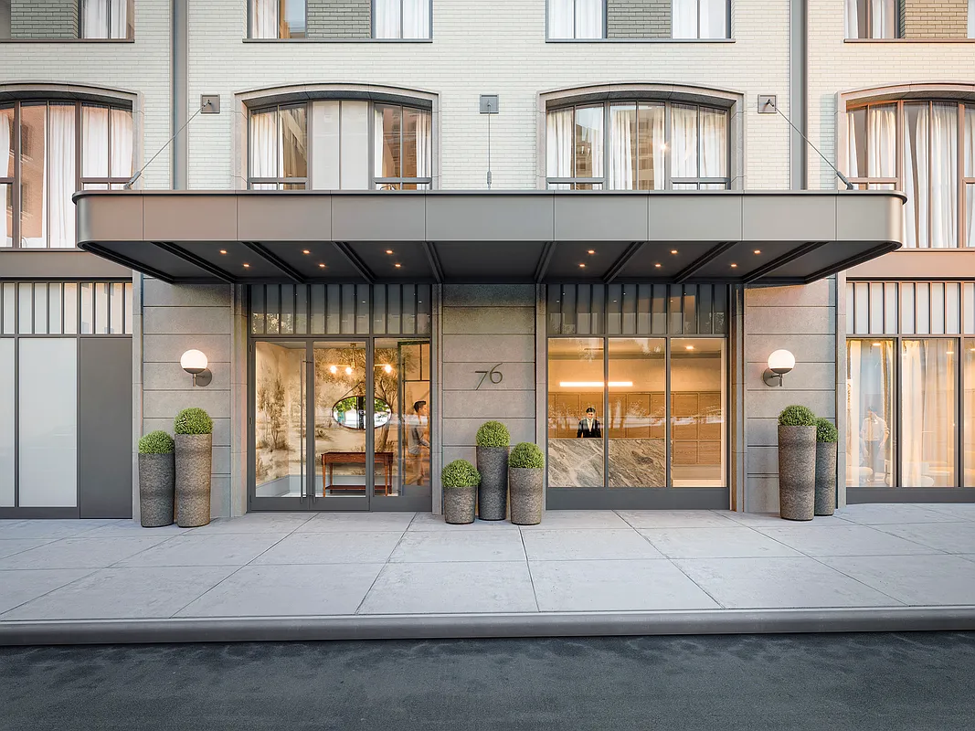 76 Schermerhorn Street, Unit 2C Brooklyn, NY 11201 - Photo 11 of 16 front view of a building with a potted plant