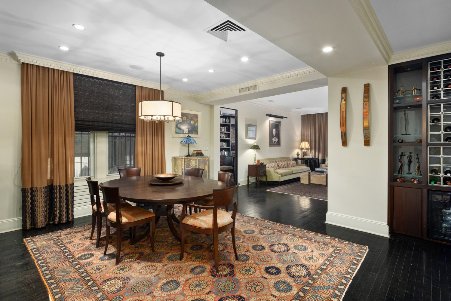 333 Central Park West, Unit 11 Manhattan, NY 10025 - Photo 5 of 21 a dining room with furniture