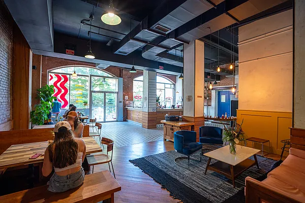 275 Park Avenue, Unit 2HH Brooklyn, NY 11205 - Photo 8 of 11 a outdoor space with furniture