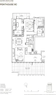 $4,300,000 | 522 West 29th Street, Unit 9C | Chelsea