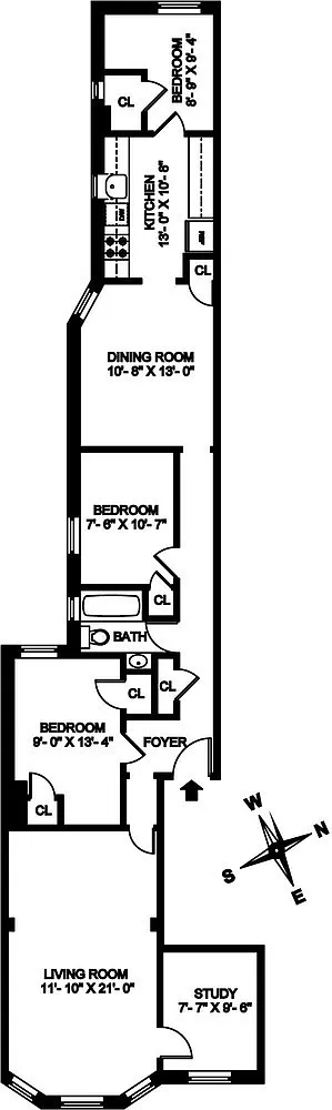 226 St James Place, Unit 3L Brooklyn, NY 11238 - Photo 12 of 12 Gallery Image 12