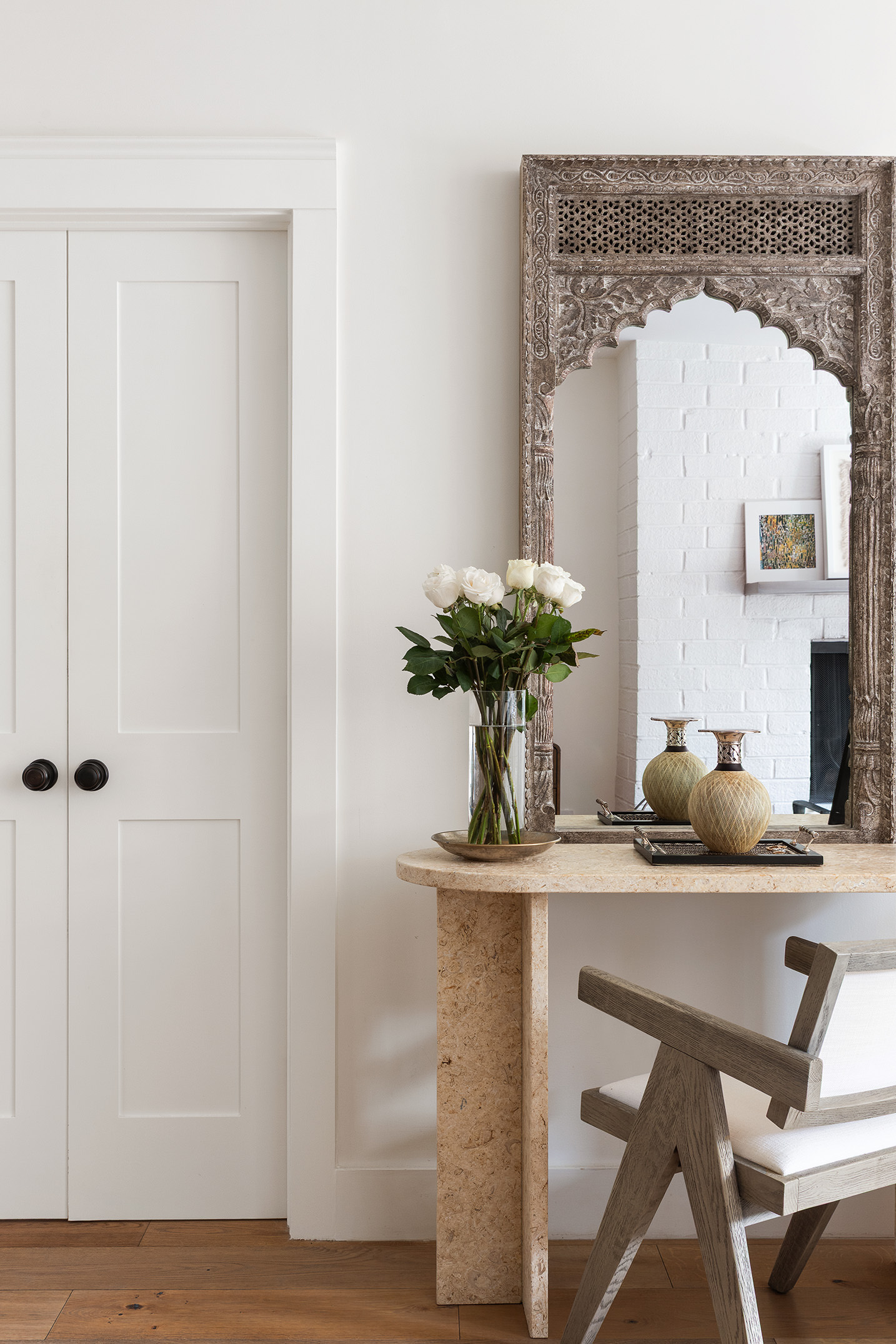331 West 14th Street, Unit 4AB Manhattan, NY 10014 - Photo 5 of 11 a dining room with table chairs and wooden floor