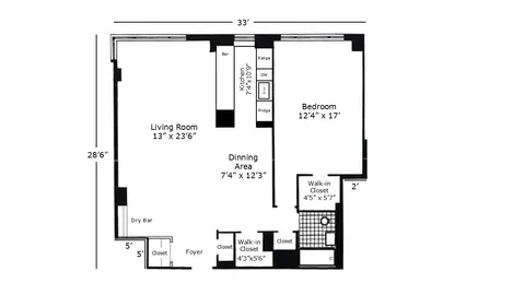 $1,050,000 | 79 West 12th Street, Unit 3H | Greenwich Village