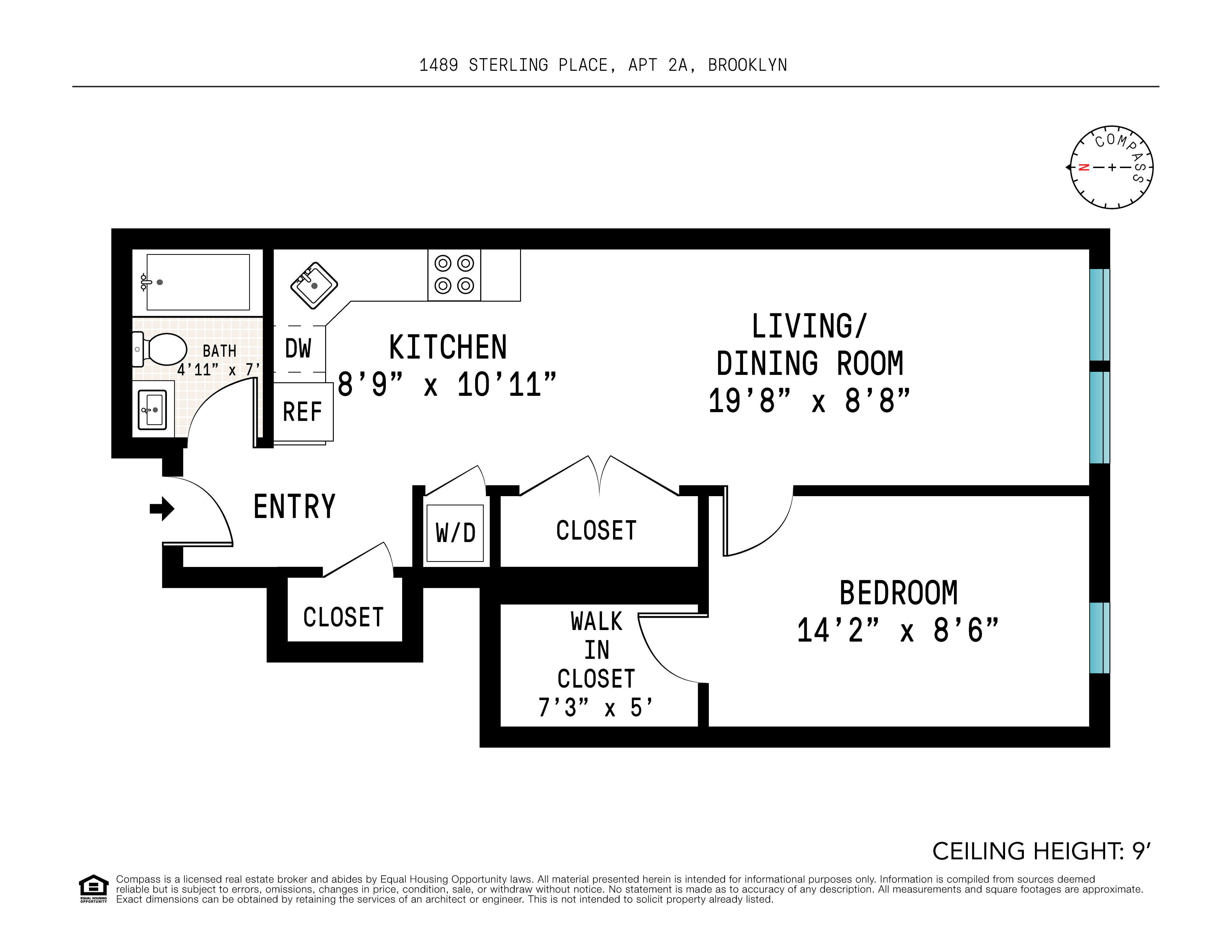 1489 Sterling Place, Unit 2A Brooklyn, NY 11213 - Photo 9 of 9 unknown