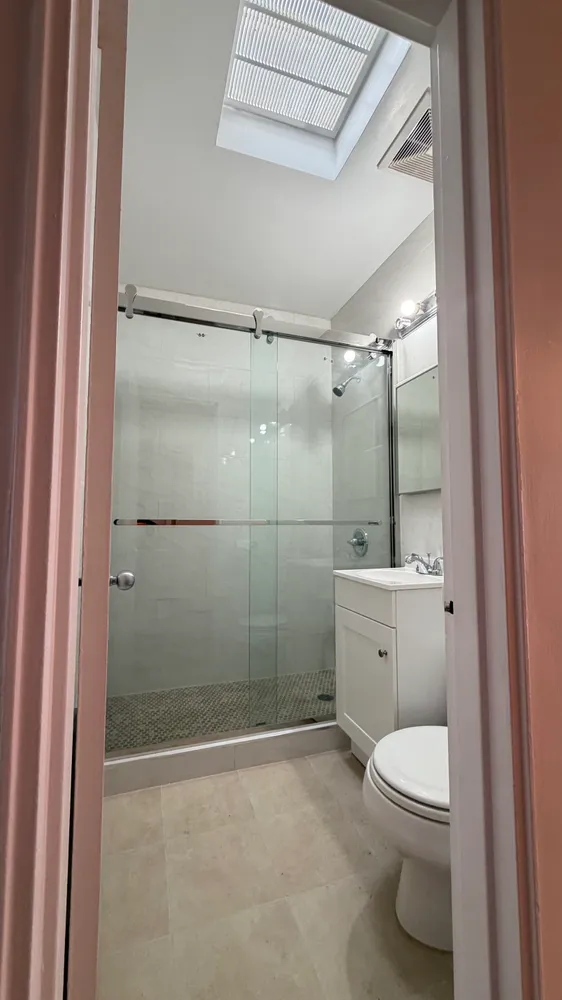 a view of car garage