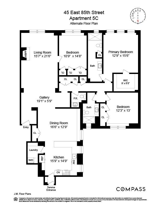 $3,850,000 | 45 East 85th Street, Unit 5C | Upper East Side