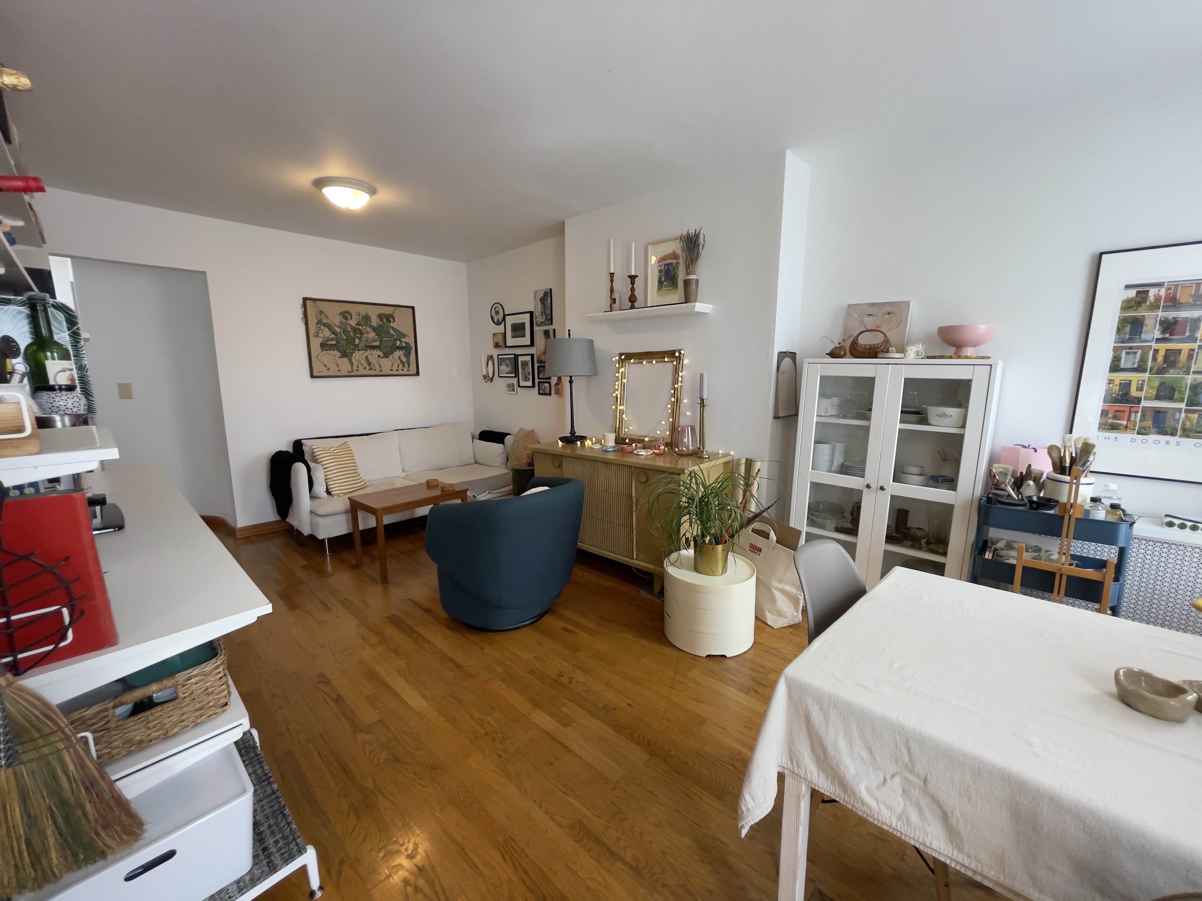 250 19th Street, Unit 3A Brooklyn, NY 11215 - Photo 5 of 15 a view of a dining room with furniture window and wooden floor