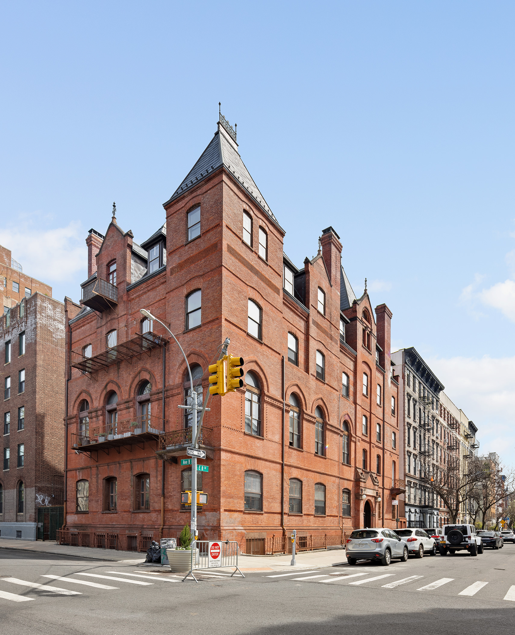 295 East 8th Street, Unit 2/3E Manhattan, NY 10009 - Photo 20 of 23 a view of a building and a street