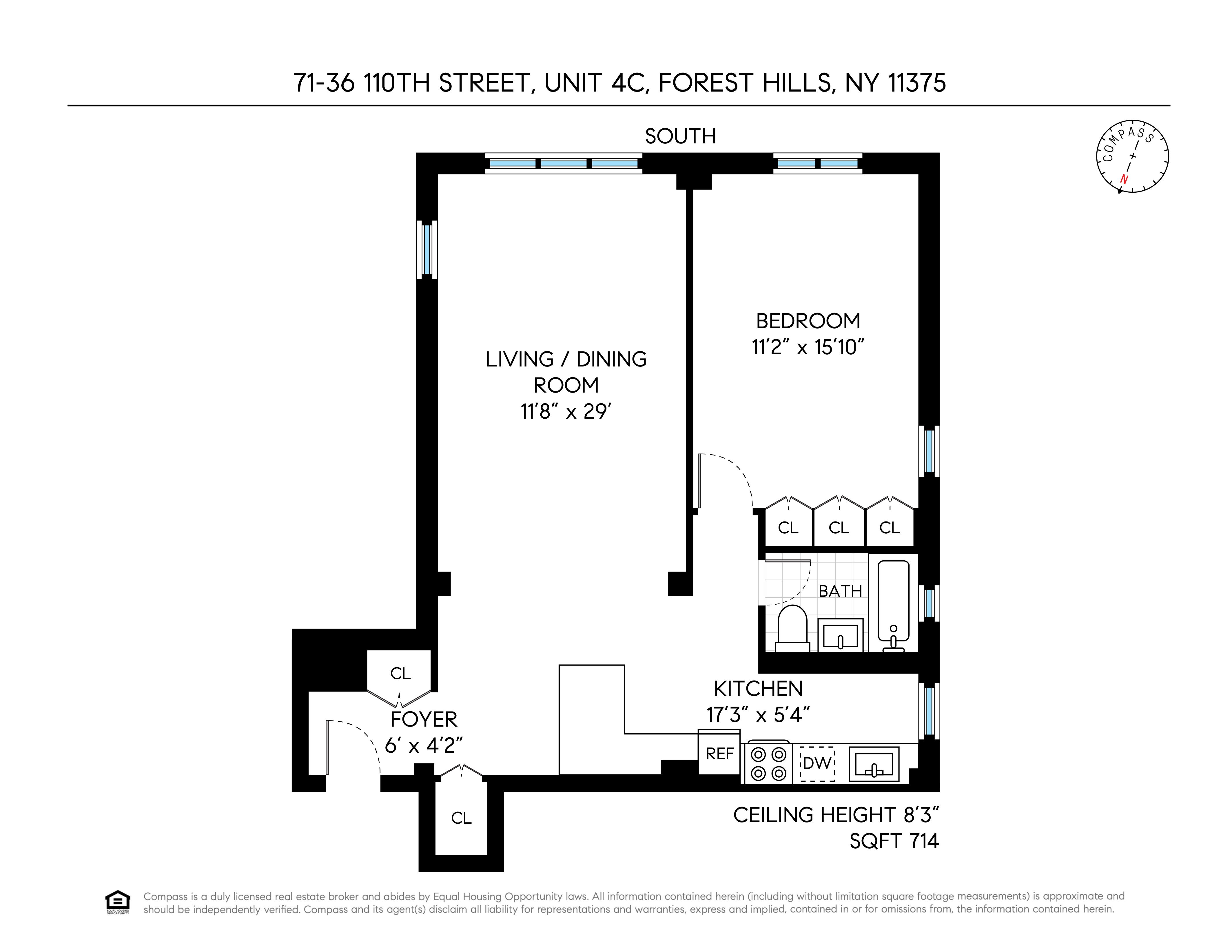 71-36 110th Street, Unit 4C Queens, NY 11375 - Photo 14 of 14 unknown