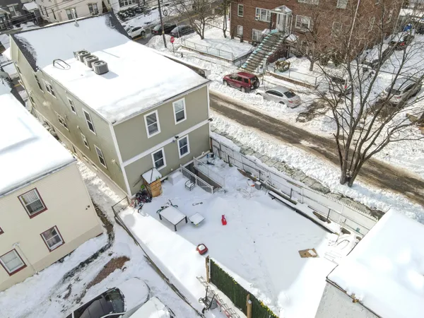 a view of a buildings
