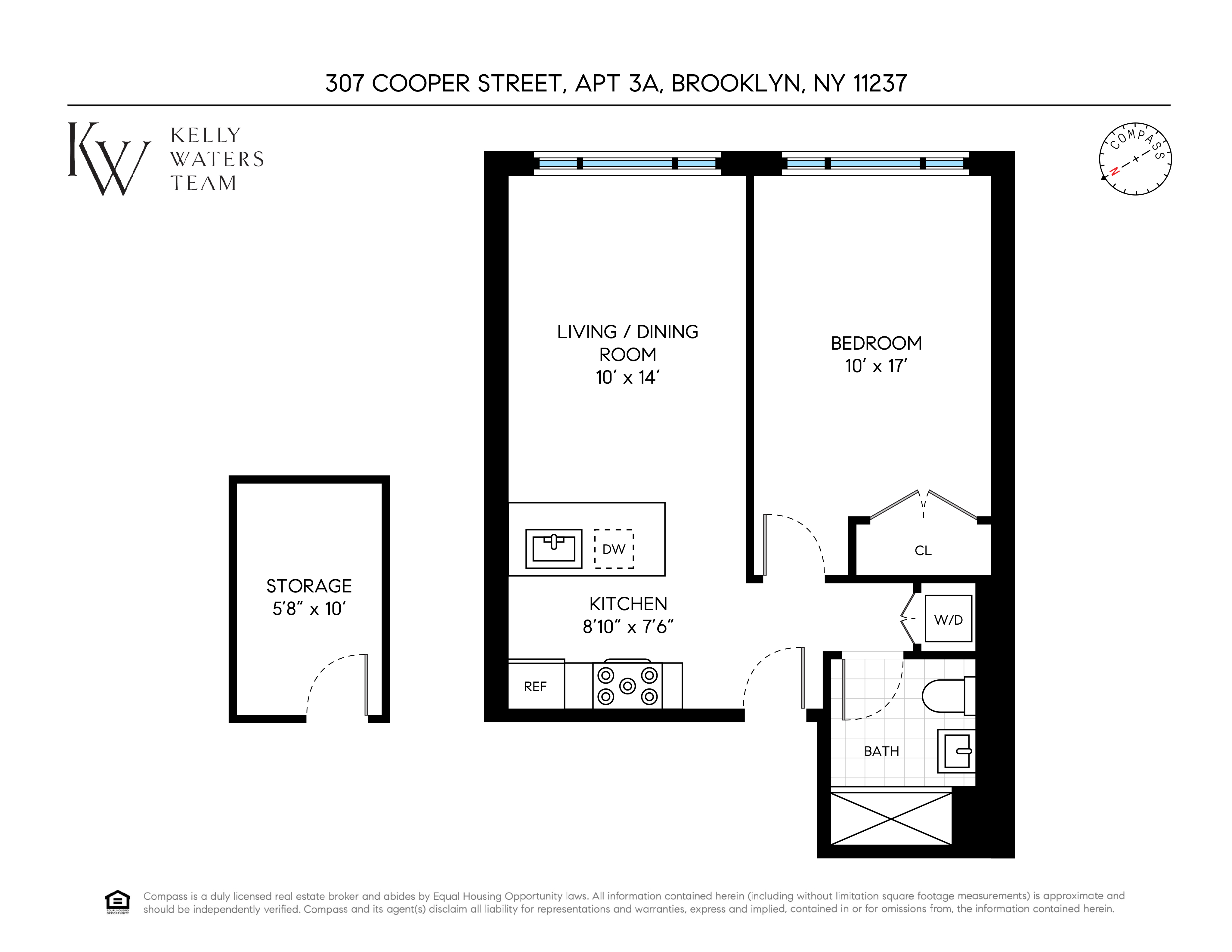 307 Cooper Street 3A Bushwick Brooklyn NY 11237