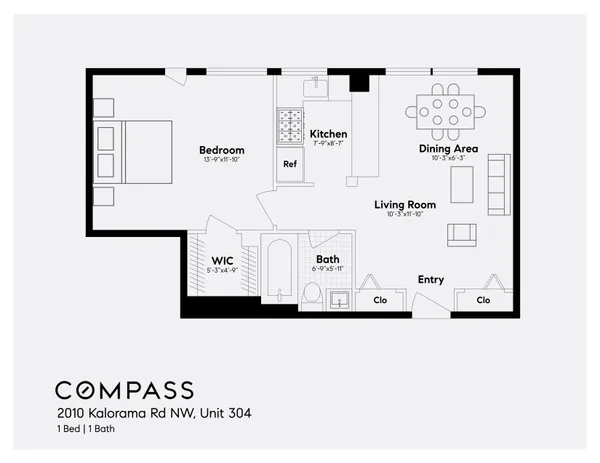 $415,000 | 2010 Kalorama Road Northwest, Unit 304, Washington, DC 20009
