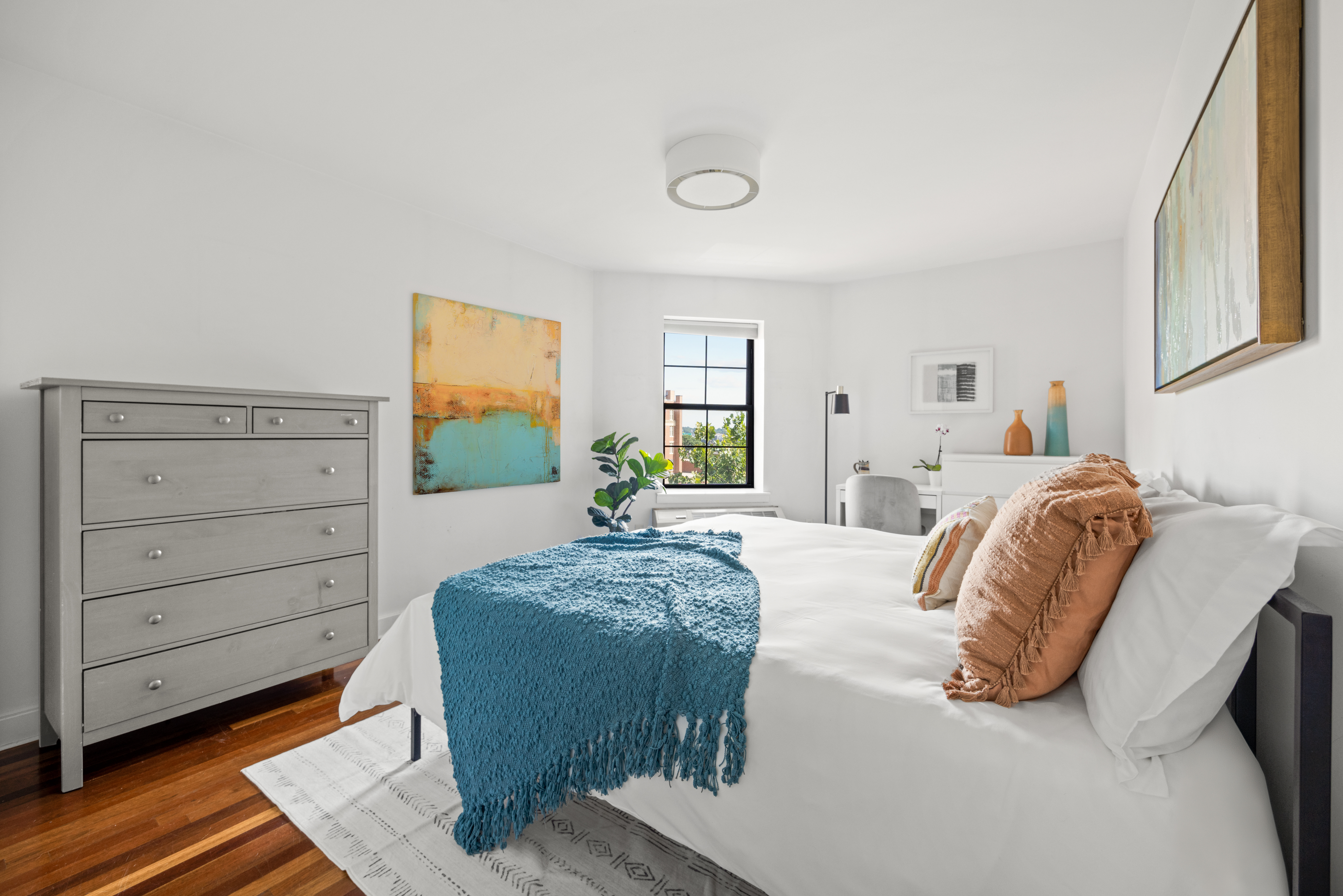93 Rapelye Street, Unit 6C Brooklyn, NY 11231 - Photo 9 of 14 a bedroom with a bed and a dresser