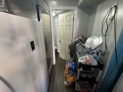 a view of walk in closet