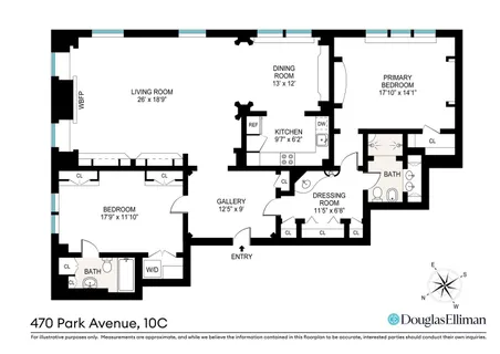 $2,500,000 | 470 Park Avenue, Unit 10C | Midtown East