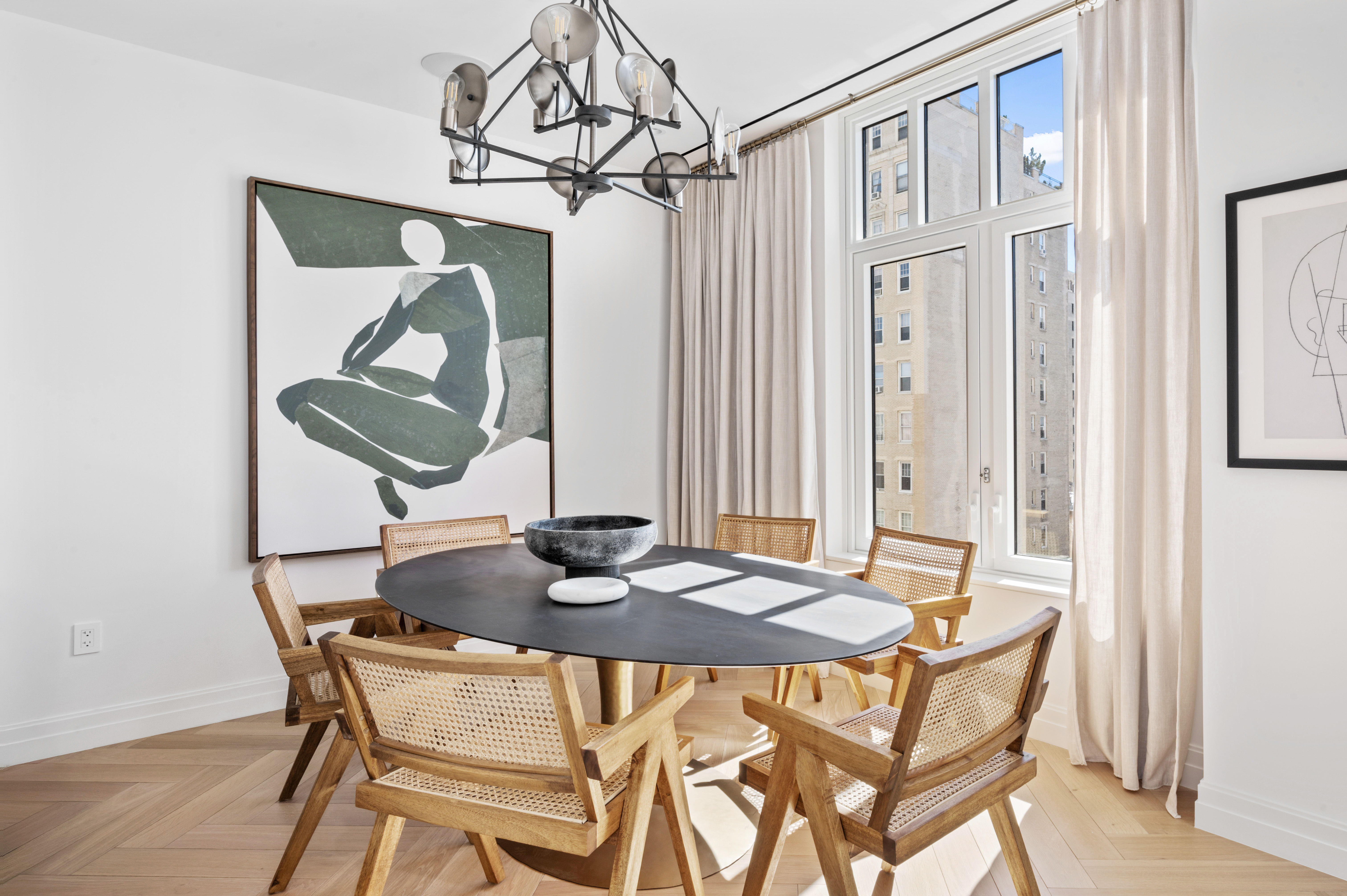 15 West 96th Street, Unit 10 Manhattan, NY 10025 - Photo 4 of 20 a view of a dining room with furniture and wooden floor