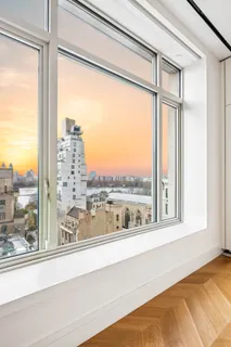 a view of a city from a window