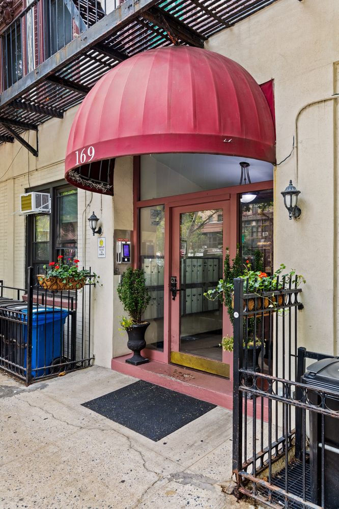a view of a house with a patio
