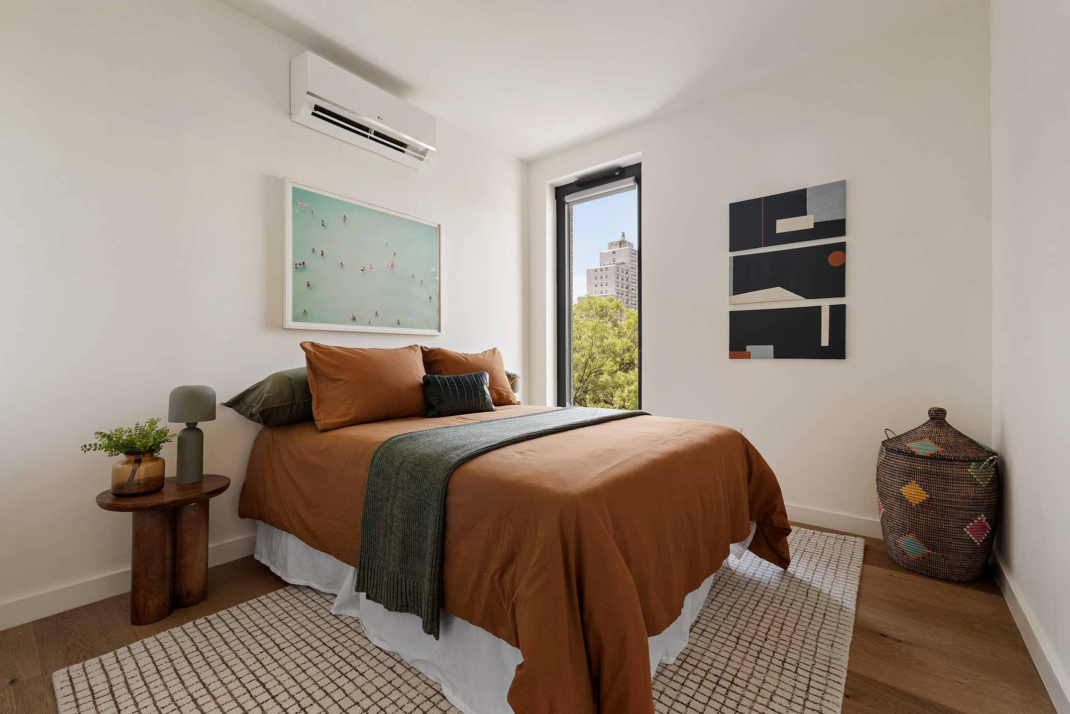 8 St Marks Place, Unit 6A Brooklyn, NY 11217 - Photo 9 of 11 a bed room with a bed and a lamp