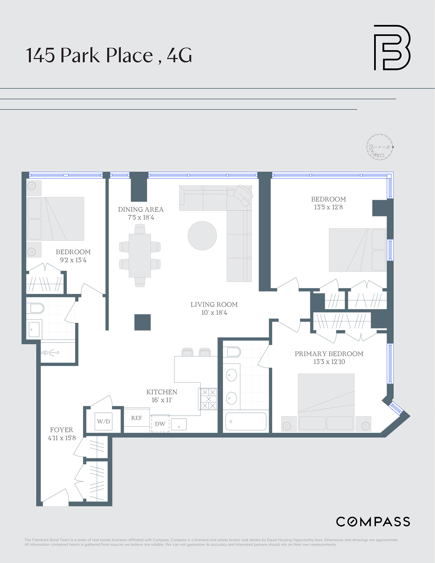 145 Park Place, Unit 4G Brooklyn, NY 11217 - Photo 14 of 14