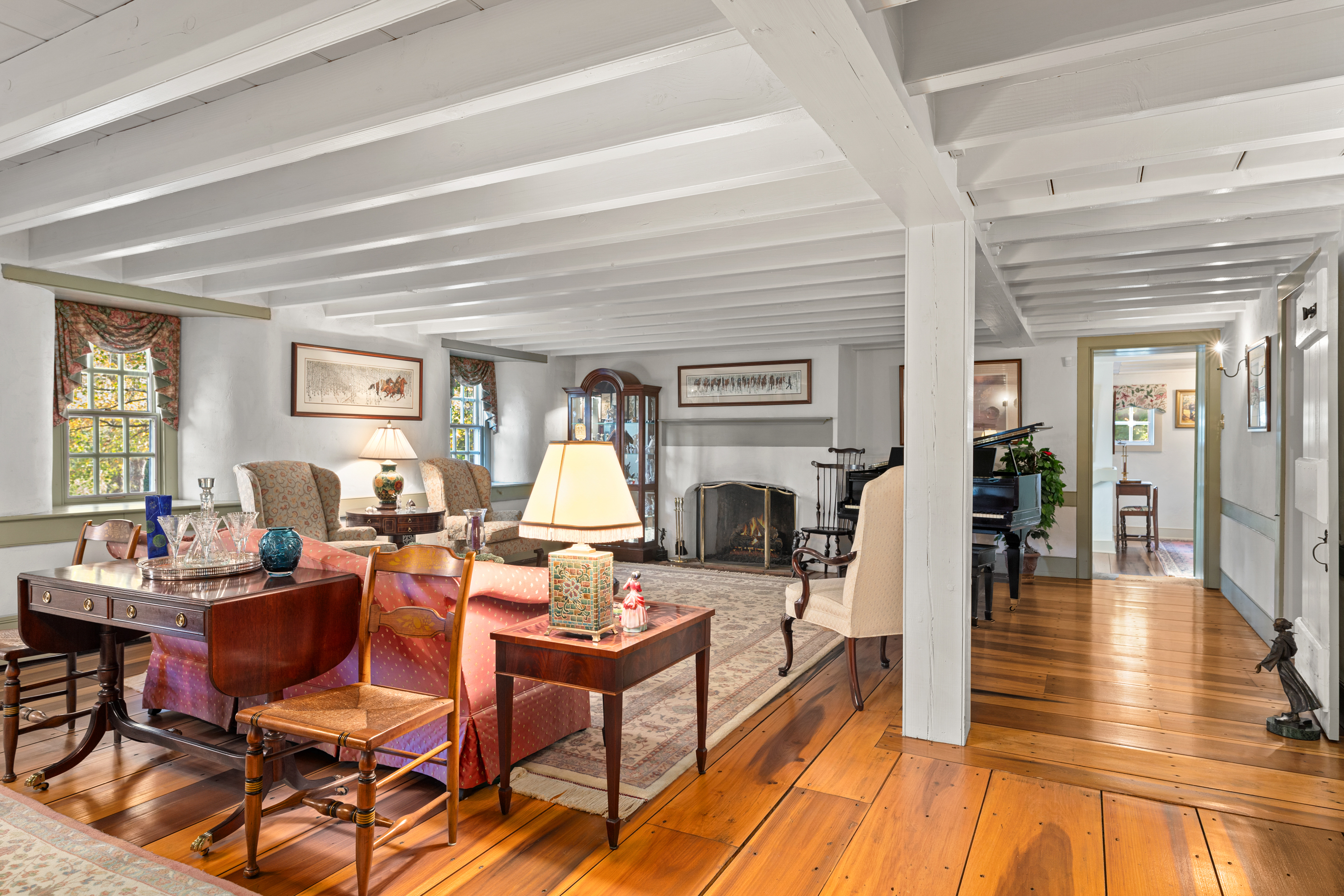 791 Grubbs Mill Road Berwyn, PA 19312 - Photo 6 of 76 a living room with fireplace furniture and a table