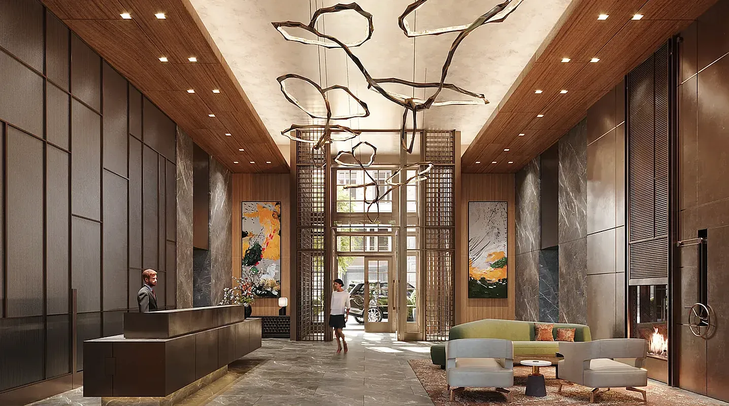 a bathroom with a tub a sink and a large window