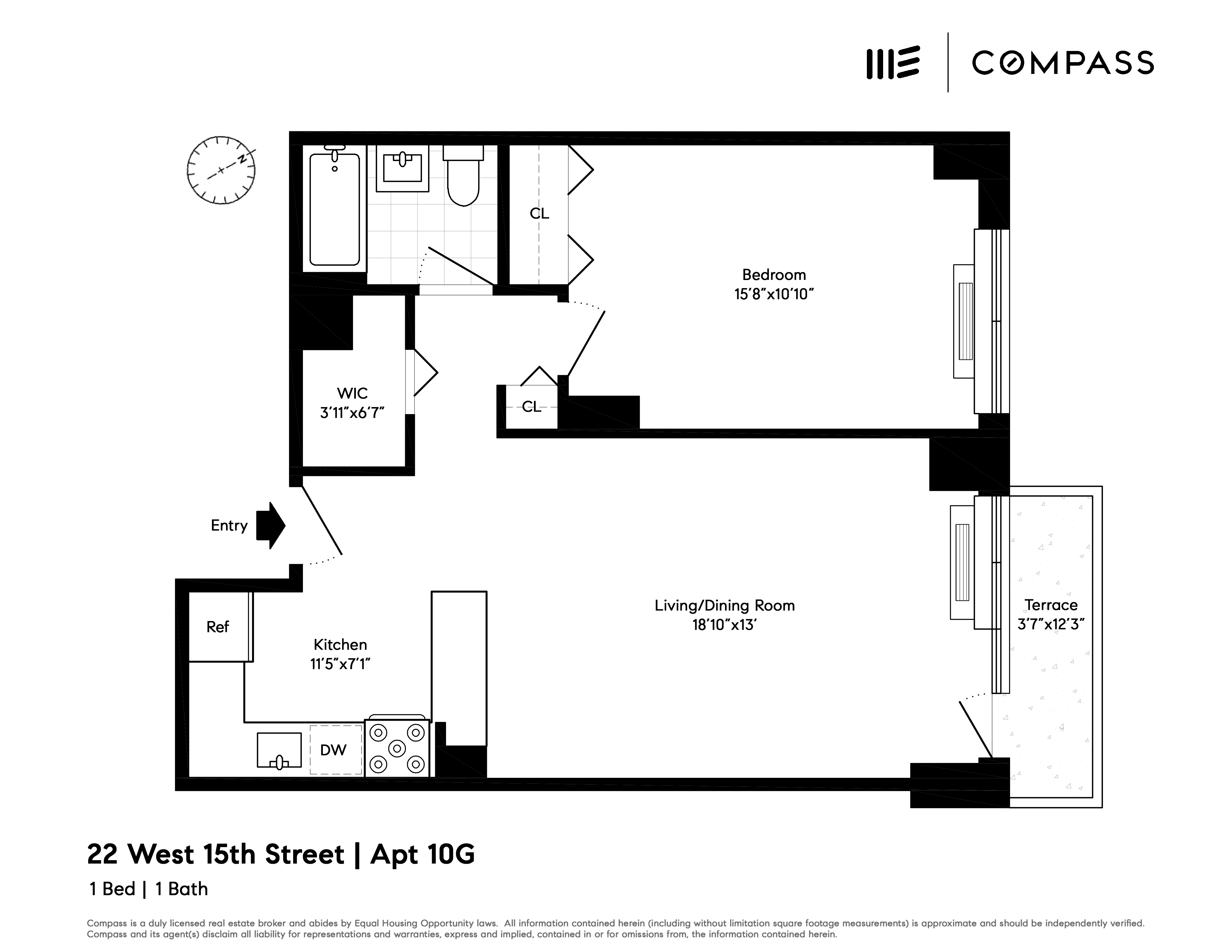 22 West 15th Street, Unit 10G Manhattan, NY 10011 - Photo 11 of 11