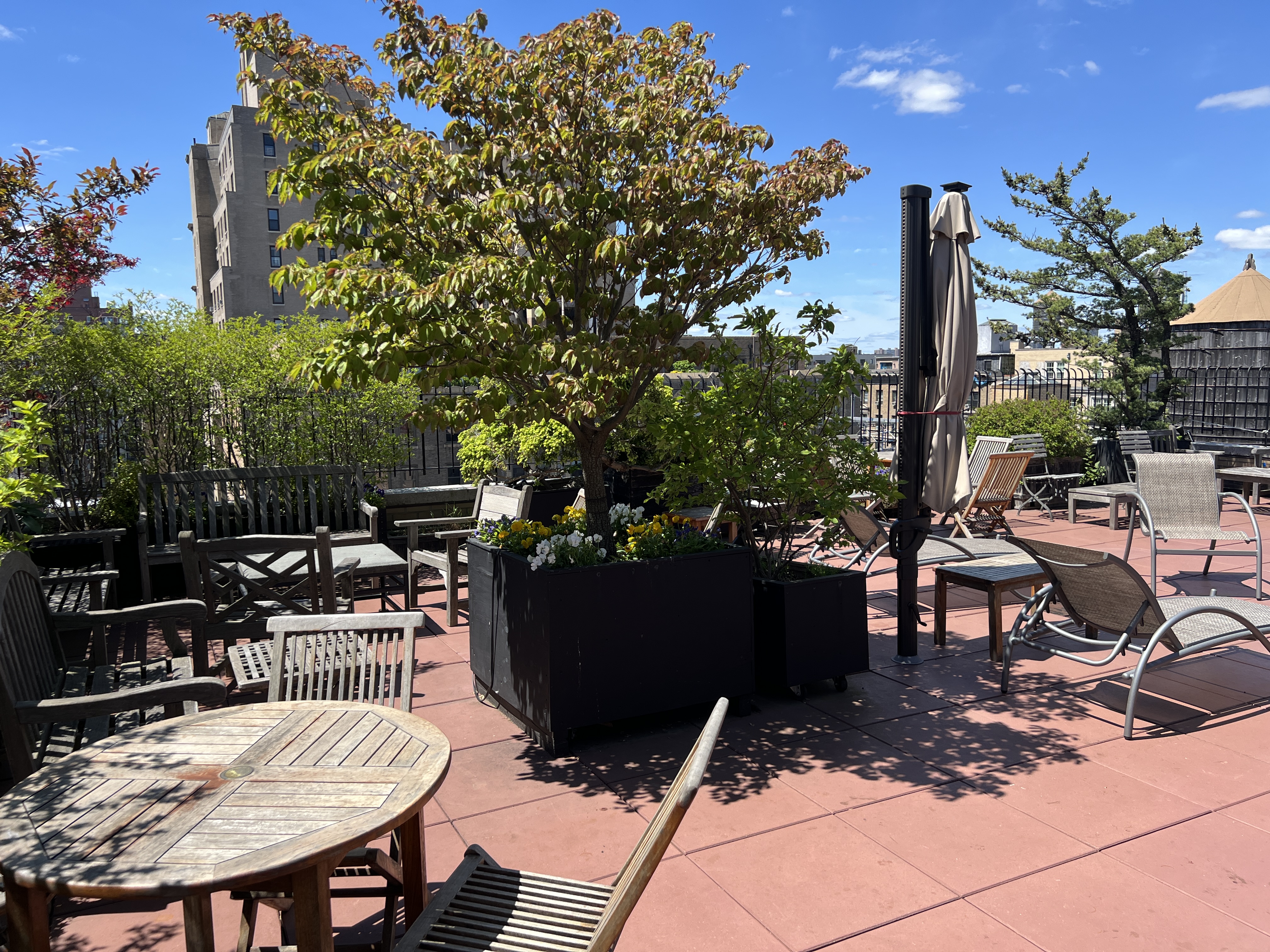 250 West 94th Street, Unit 8J Manhattan, NY 10025 - Photo 13 of 19 a view of an outdoor space with seating