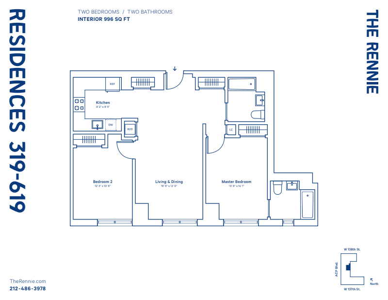 2351 Adam Clayton Powell Jr Boulevard, Unit 319 Manhattan, NY 10030 - Photo 13 of 13