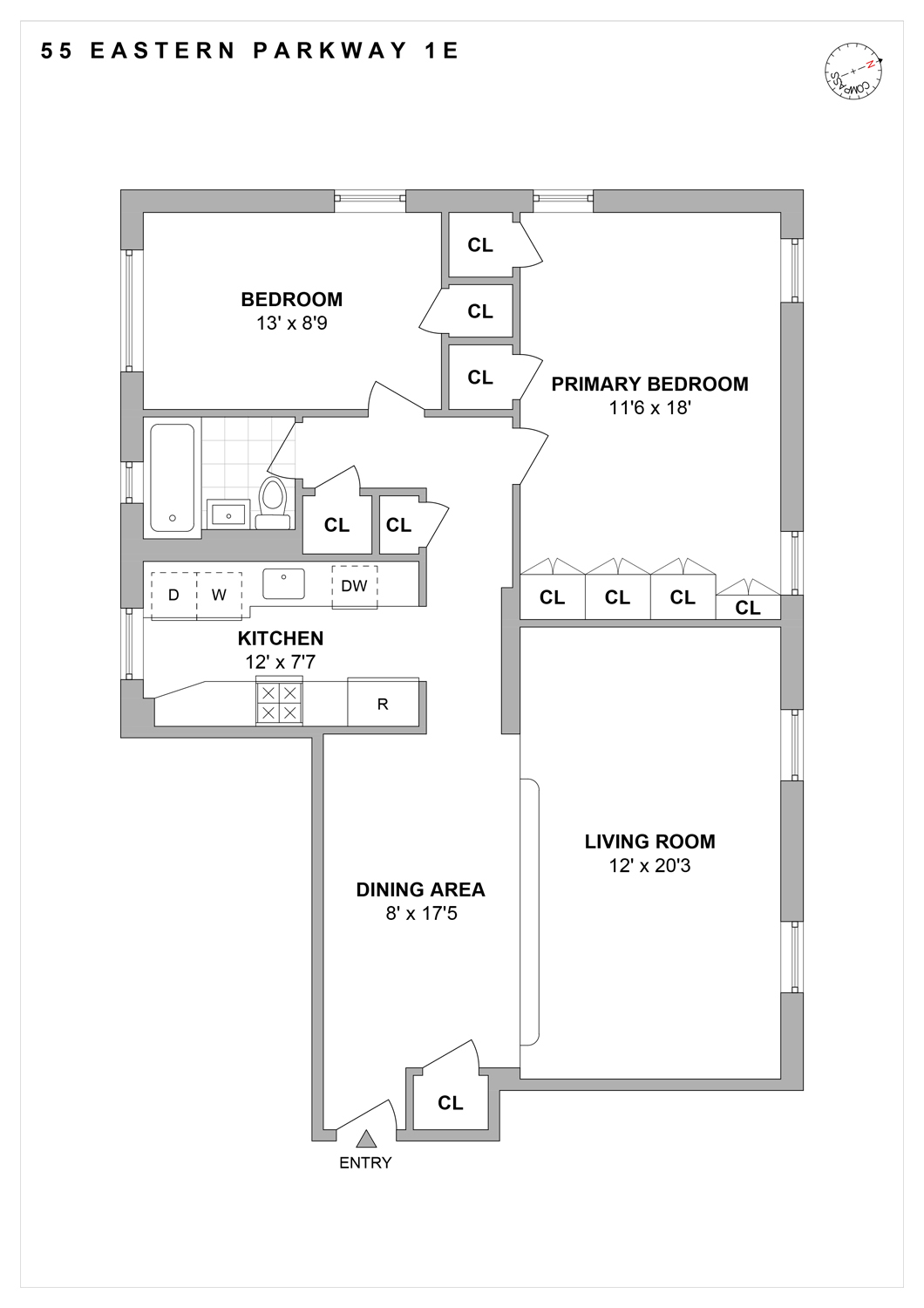 55 Eastern Parkway, Unit 1E Brooklyn, NY 11238 - Photo 10 of 10