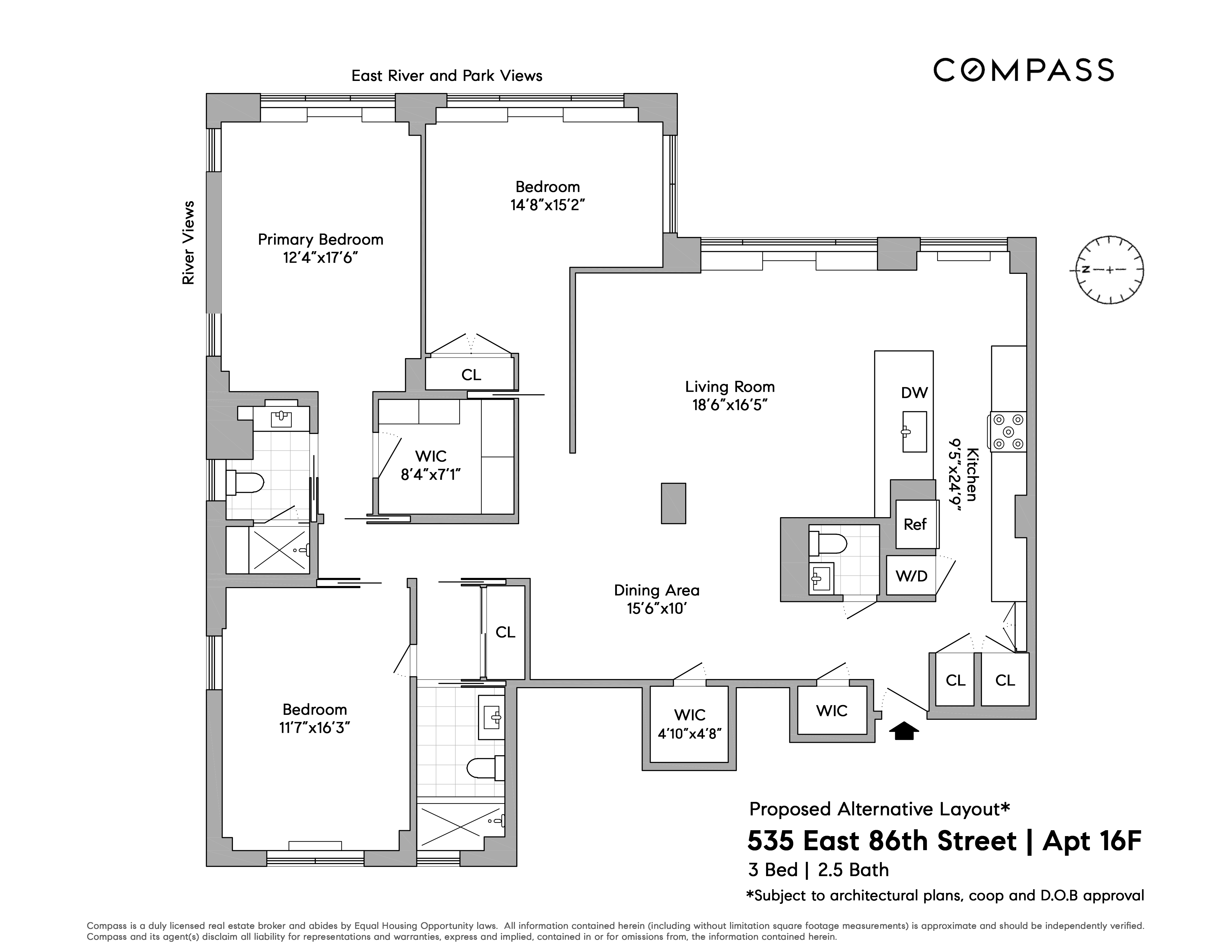 535 East 86th Street, Unit 16F Manhattan, NY 10028 - Photo 18 of 19