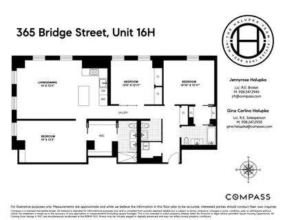 $10,500 | 365 Bridge Street, Unit 16H | Downtown Brooklyn