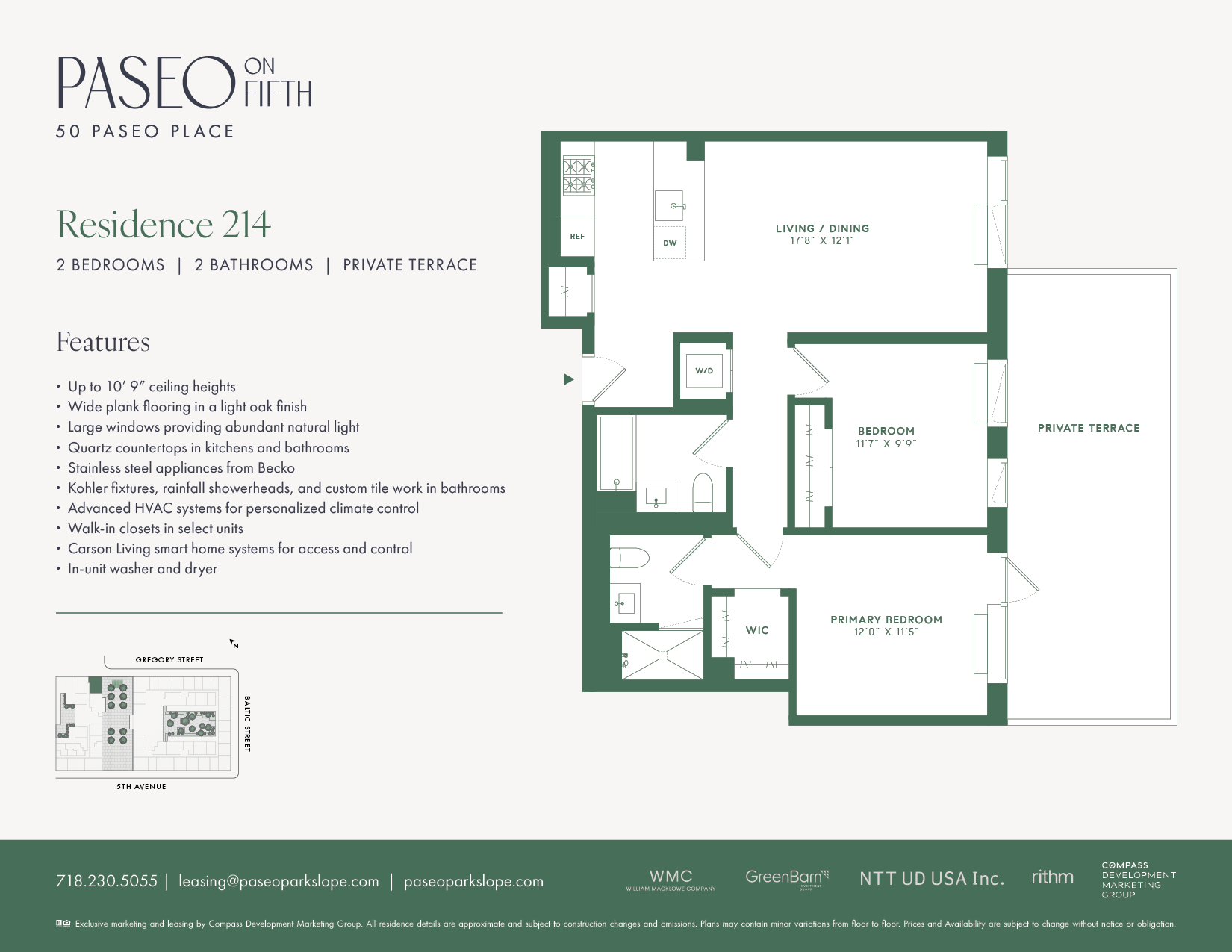 50 Paseo Place, Unit 214 Brooklyn, NY 11217 - Photo 7 of 7 a picture of a park