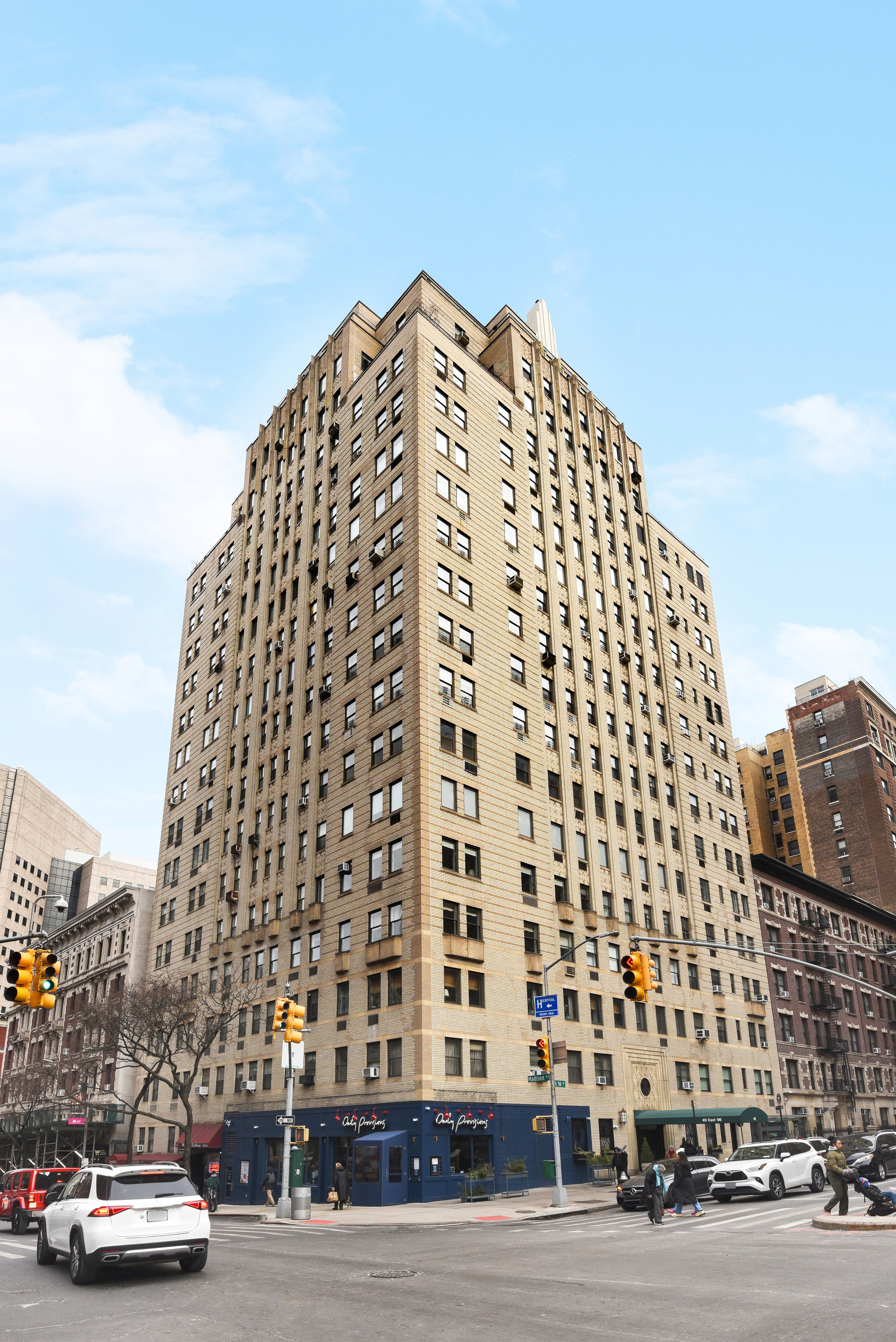 49 East 96th Street, Unit 8/9E Manhattan, NY 10128 - Photo 16 of 17 a view of a tall building