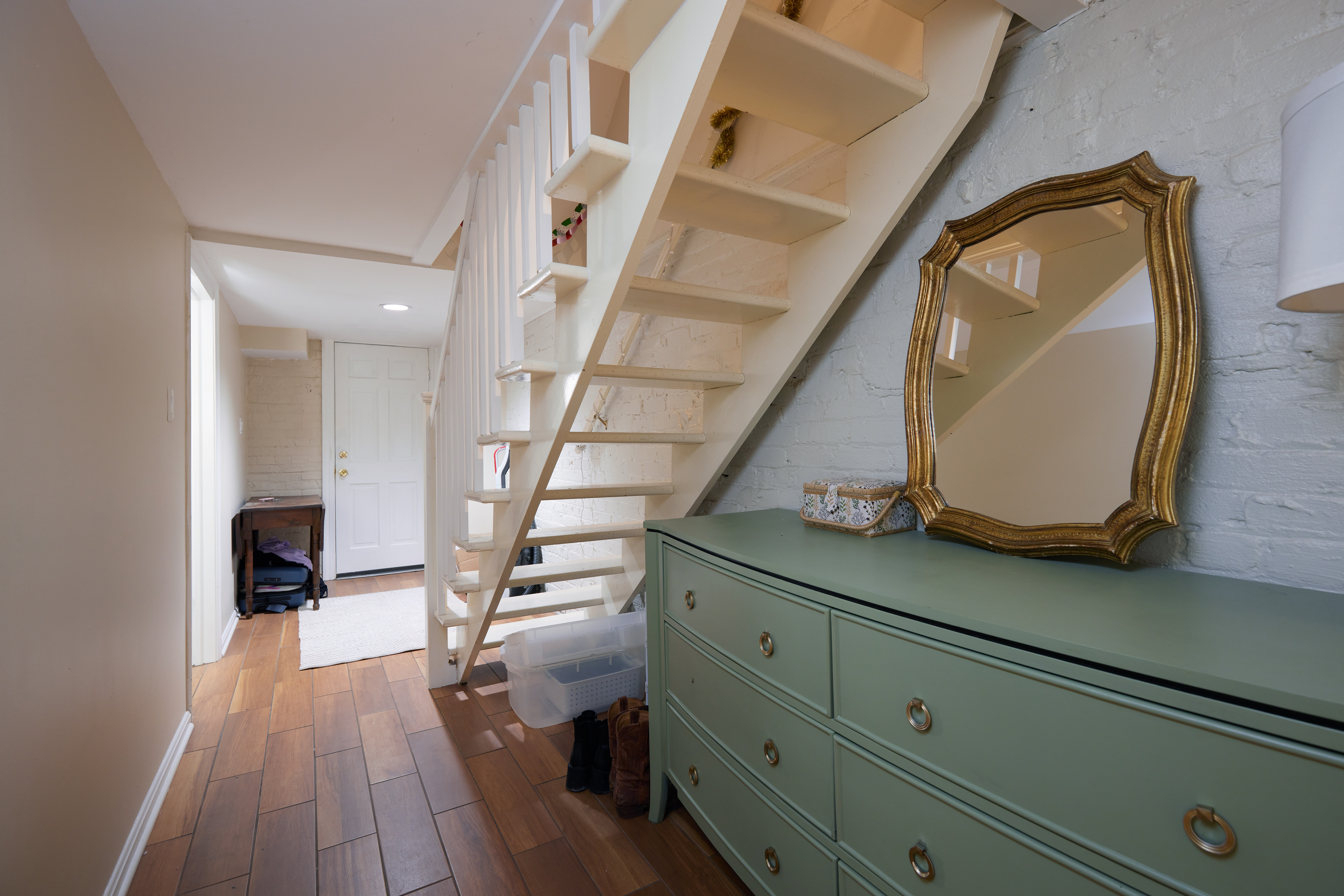 3420 R Street Northwest Washington, DC 20007 - Photo 28 of 53 a view of entryway and hall with wooden floor