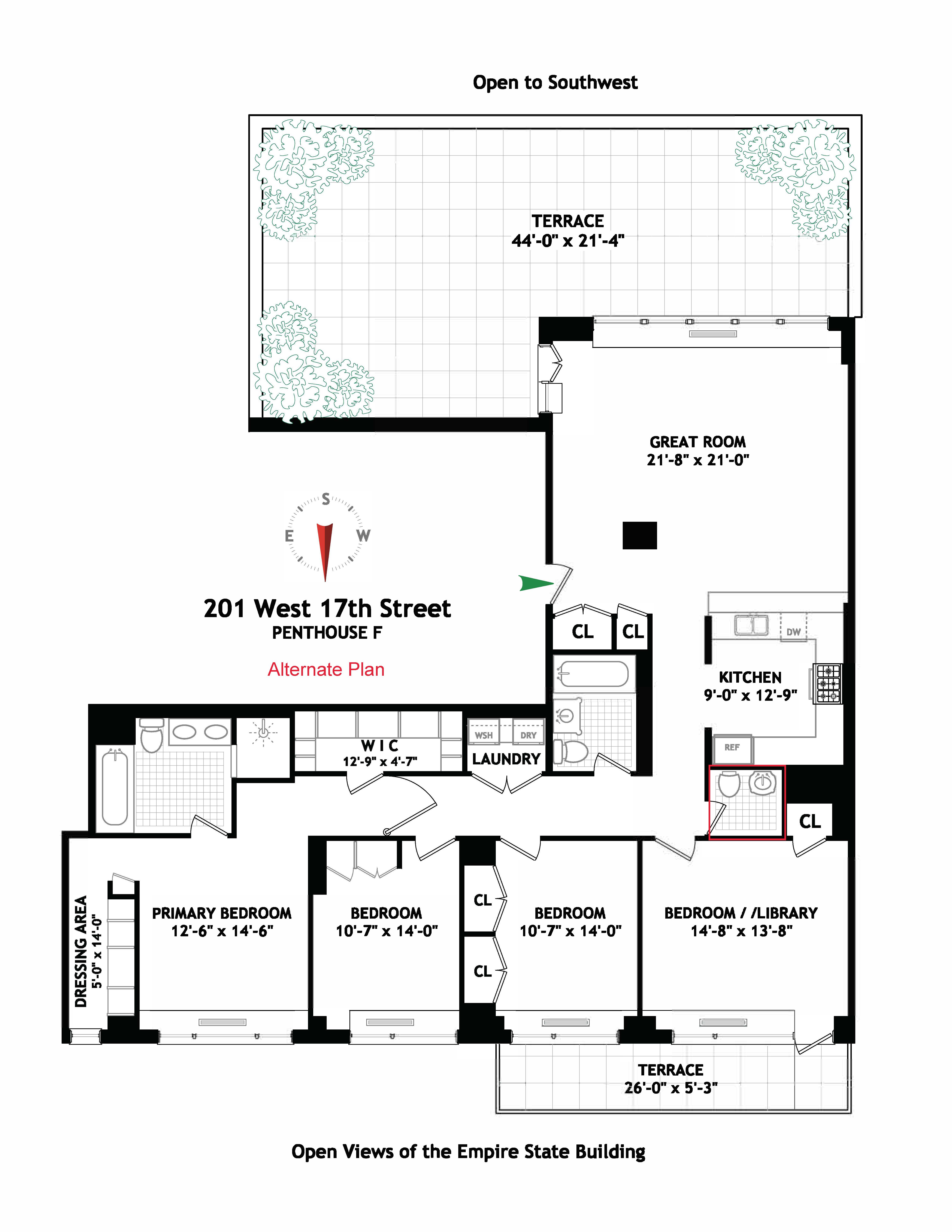 201 West 17th Street, Unit PHF Manhattan, NY 10011 - Photo 22 of 22