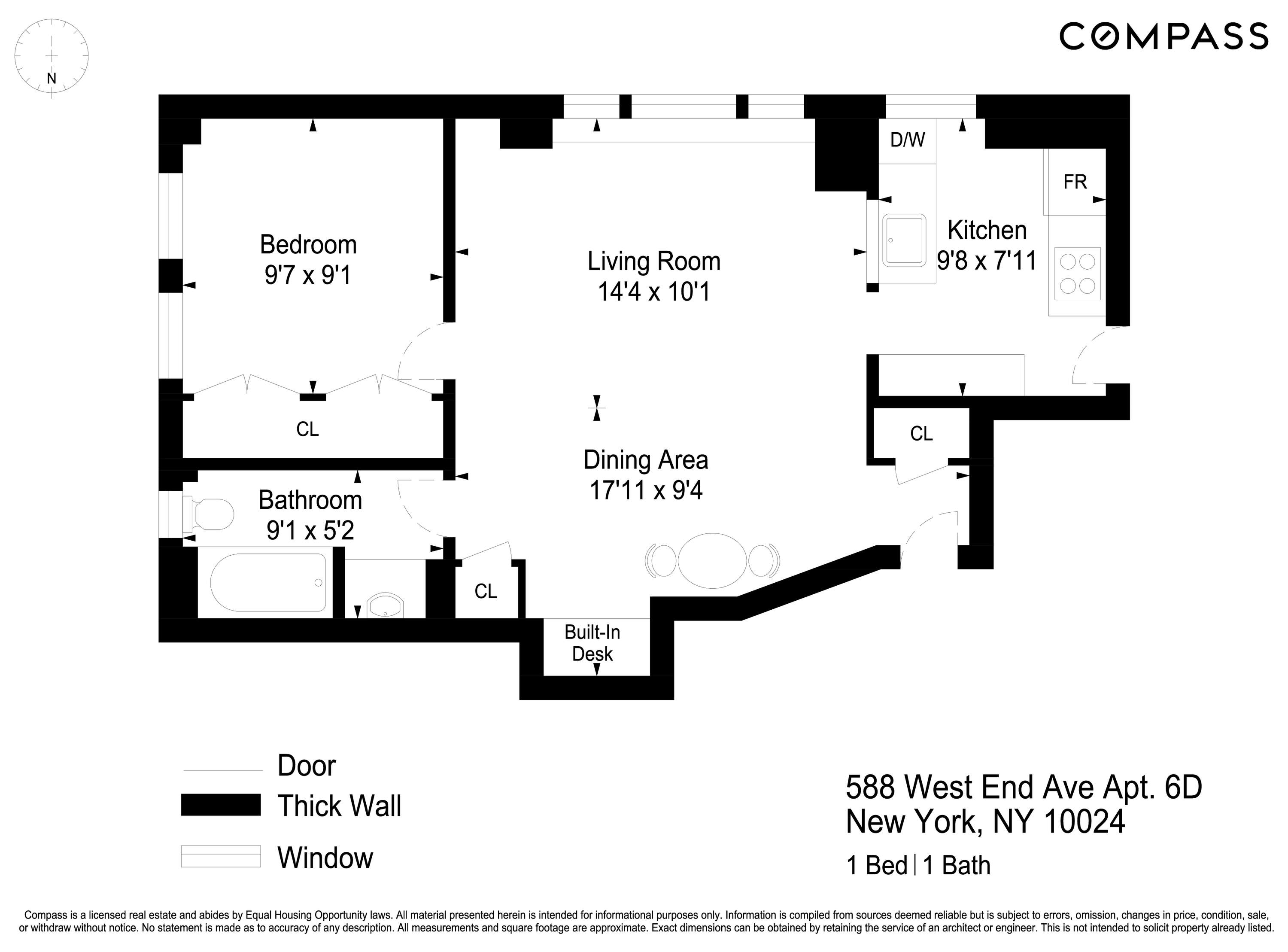 588 West End Avenue, Unit 6D Manhattan, NY 10024 - Photo 9 of 9 a picture of a park