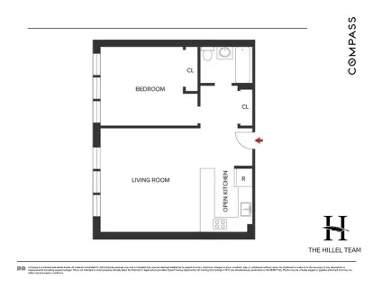 a picture of a room with a floor plan