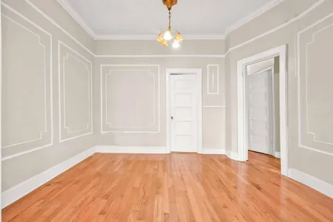 wooden floor in an empty room