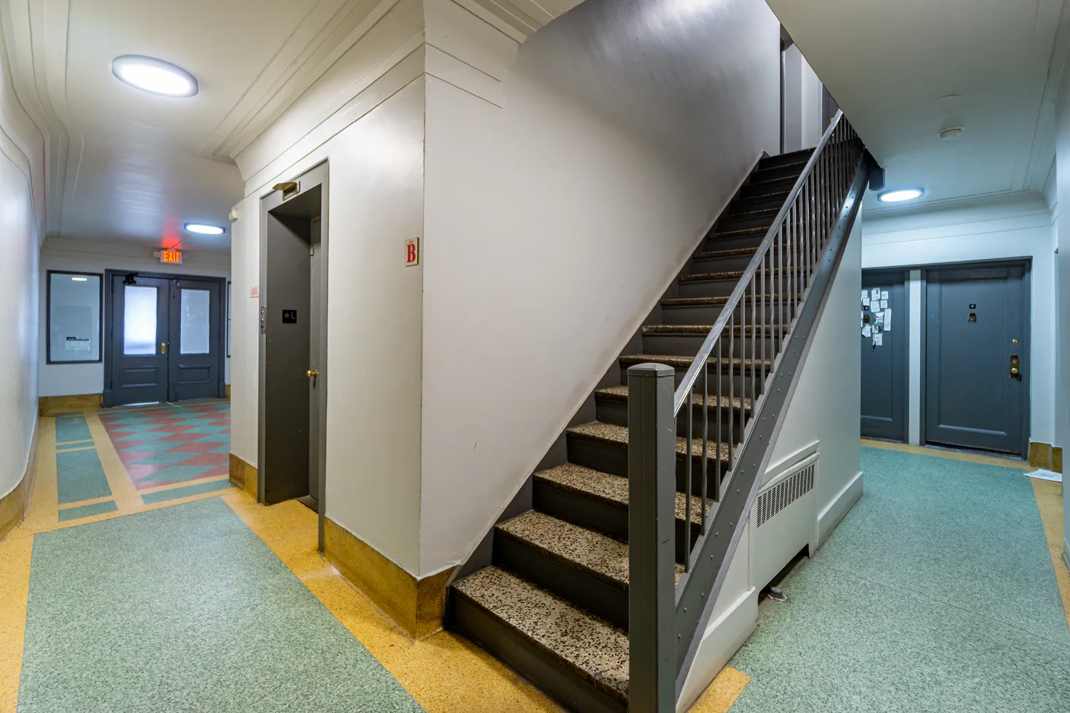 a view of an entryway